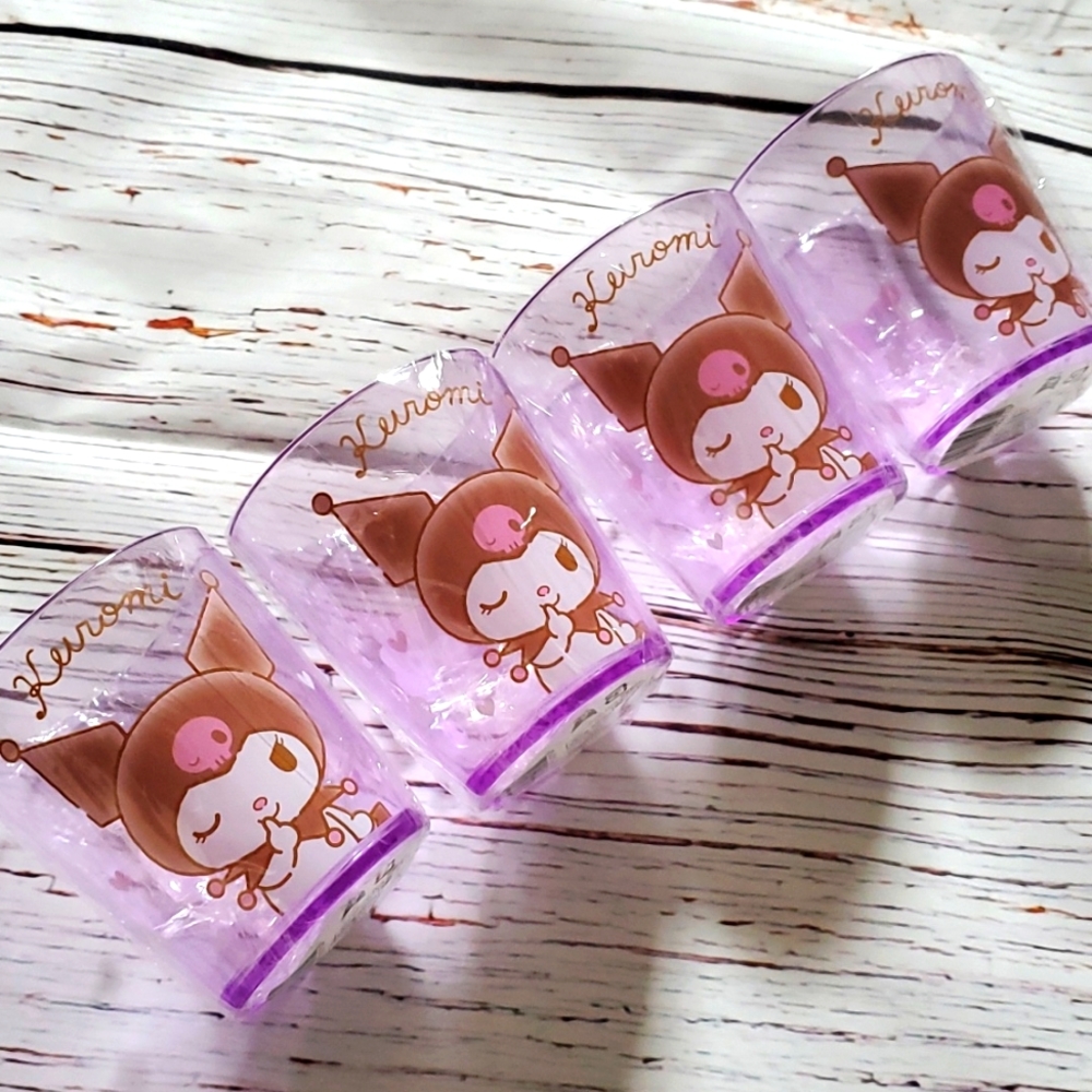 🆕️ SANRIO KUROMI CUPS SET (4 PIECES)